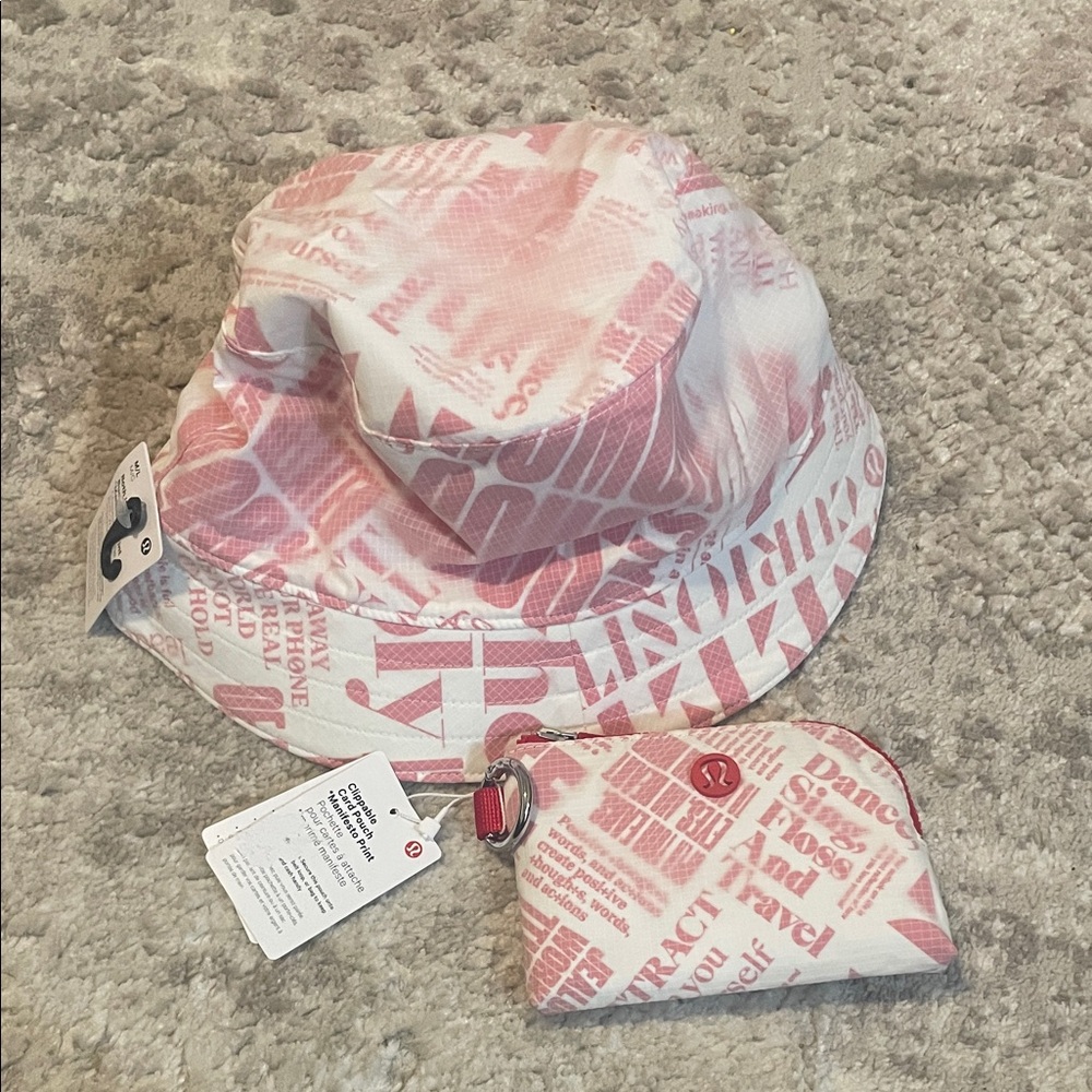 Lululemon Bucket Hat & Pouch